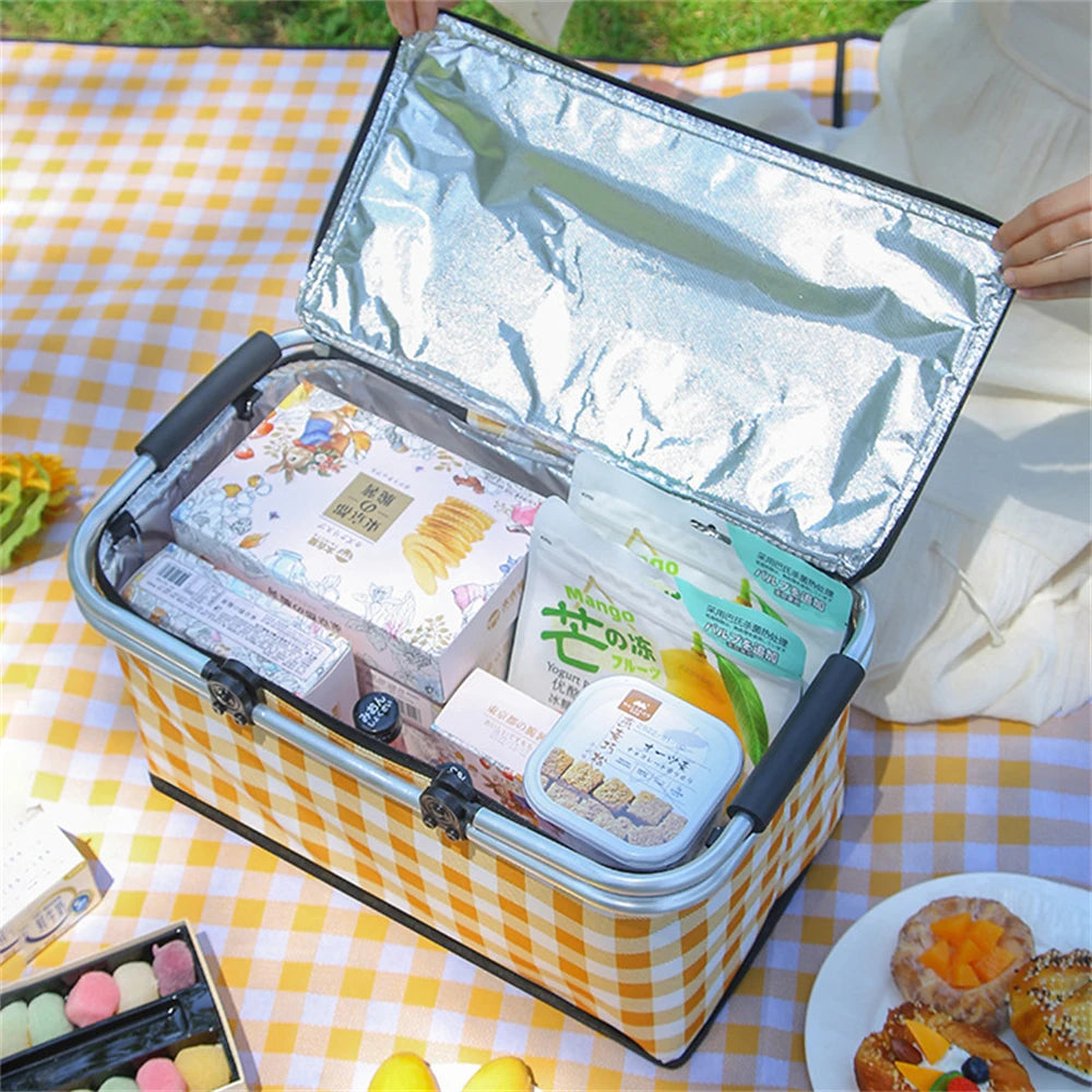 Portable Thermal Insulated Picnic Cooler Bag